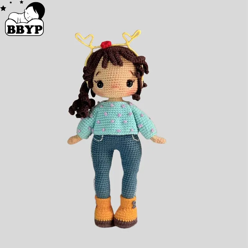Handmade Knitting Doll Susie Dolls Crochet Dolls For Home Accessories Craft Toy Ornaments
Handmade Knitting Doll Susie Dolls Crochet Dolls For Home Accessories Craft Toy Ornaments