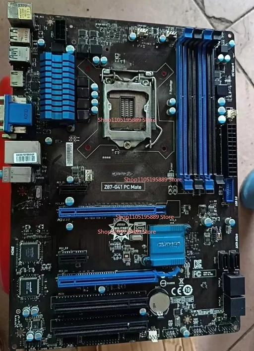 Материнская плата MSI Z87-G41 PC Mate (серия Z87, совместима с процессорами 4-го поколения, 1150 контактов)
Материнская плата MSI Z87-G41 PC Mate (серия Z87, совместима с процессорами 4-го поколения, 1150 контактов)