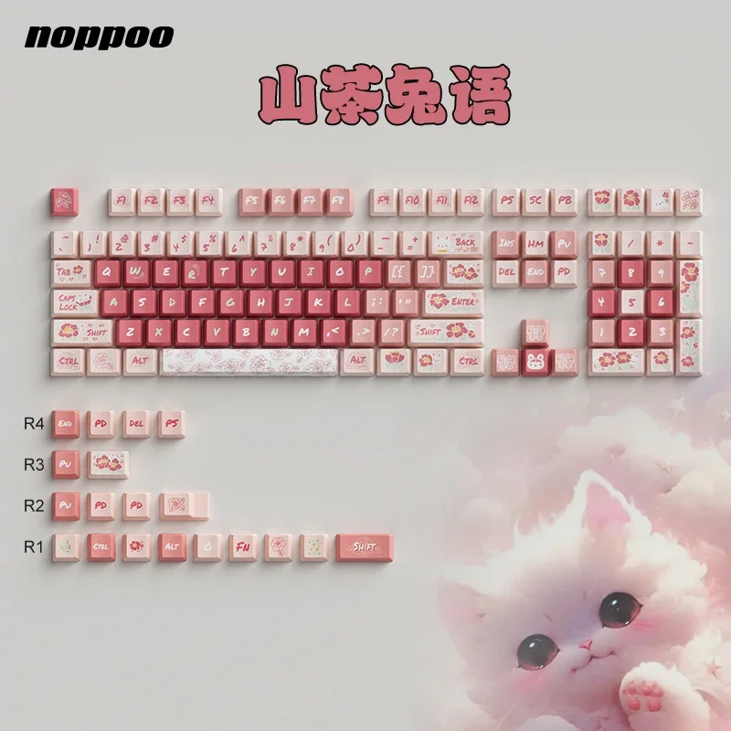 Mechanical keyboard keycaps Punk keycaps Plated round black White Support 61 keys 87/104 Transparent two-color
Mechanical keyboard keycaps Punk keycaps Plated round black White Support 61 keys 87/104 Transparent two-color