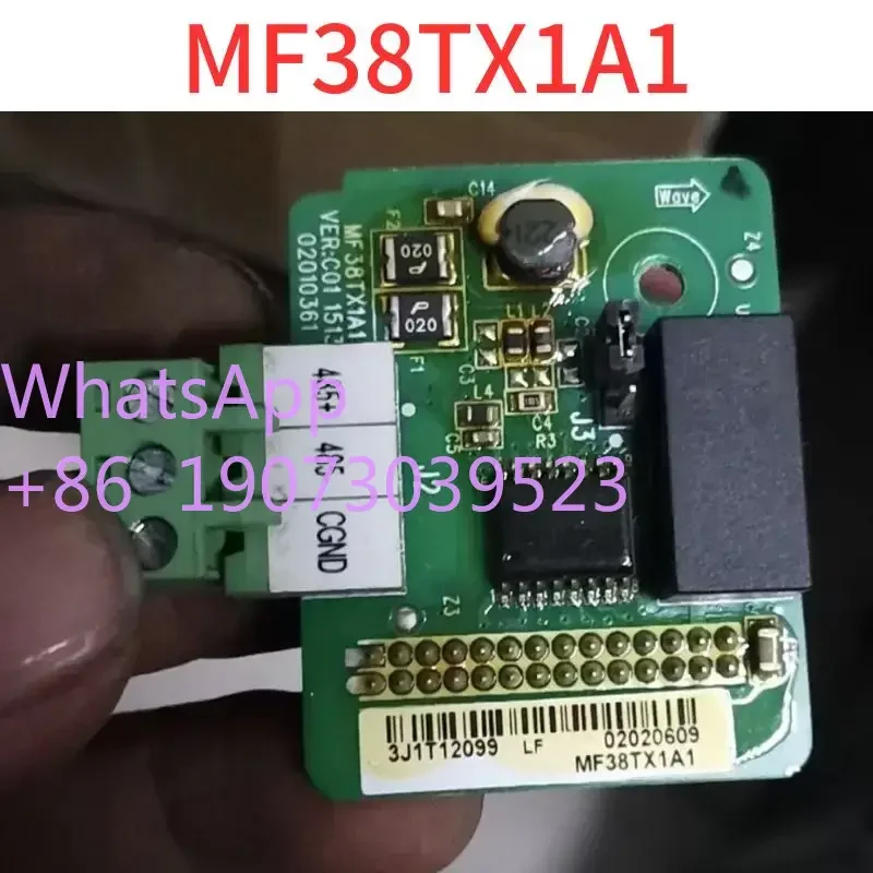 Бывшая в употреблении плата связи преобразователя частоты 485. MF38TX1A1. имеет хорошие функции.
Бывшая в употреблении плата связи преобразователя частоты 485. MF38TX1A1. имеет хорошие функции.