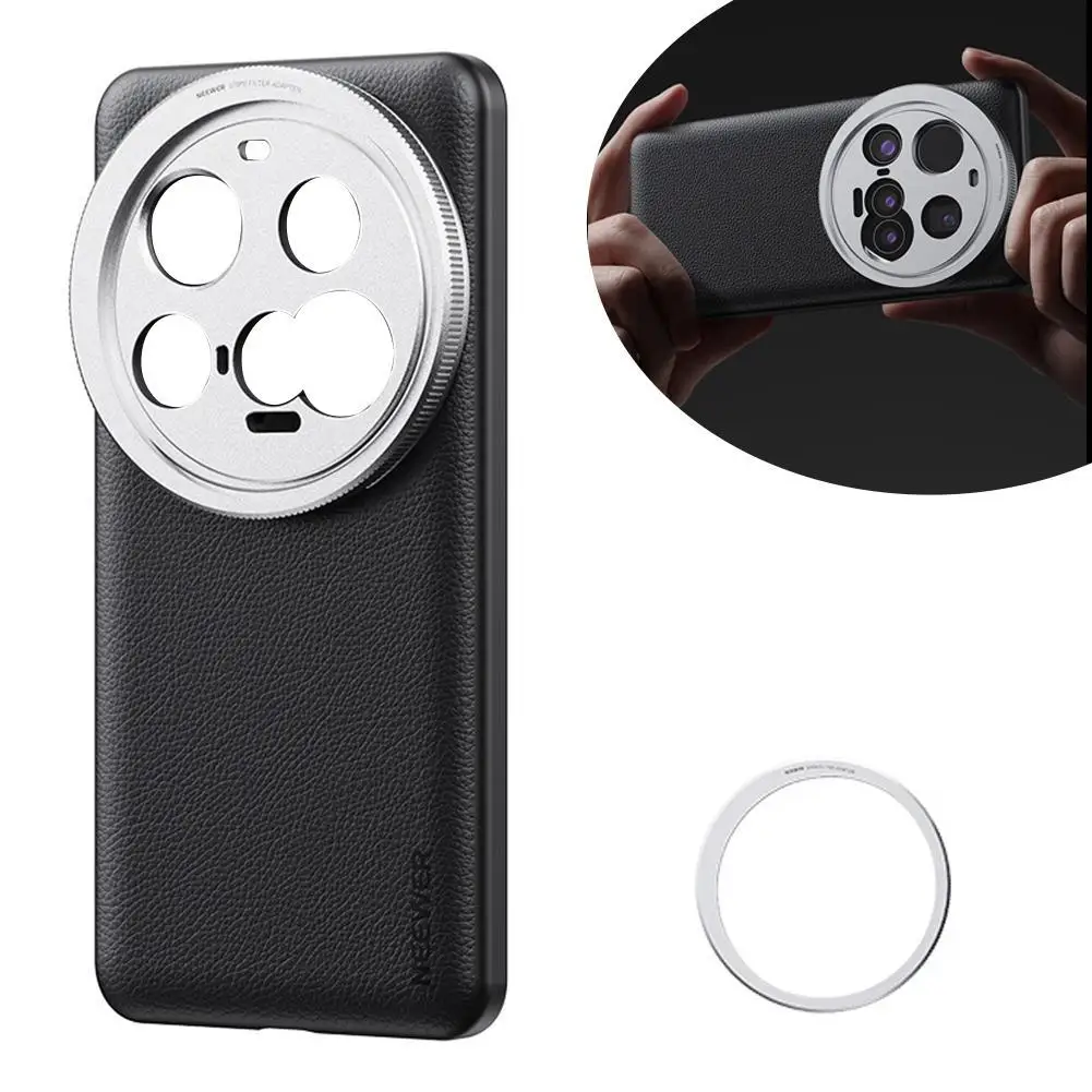 Protective Phone Case For Xiaomi 15 Ultra With 17mm Lens Mounts & 67mm Filter Adapter For Wireless Charging
Protective Phone Case For Xiaomi 15 Ultra With 17mm Lens Mounts & 67mm Filter Adapter For Wireless Charging