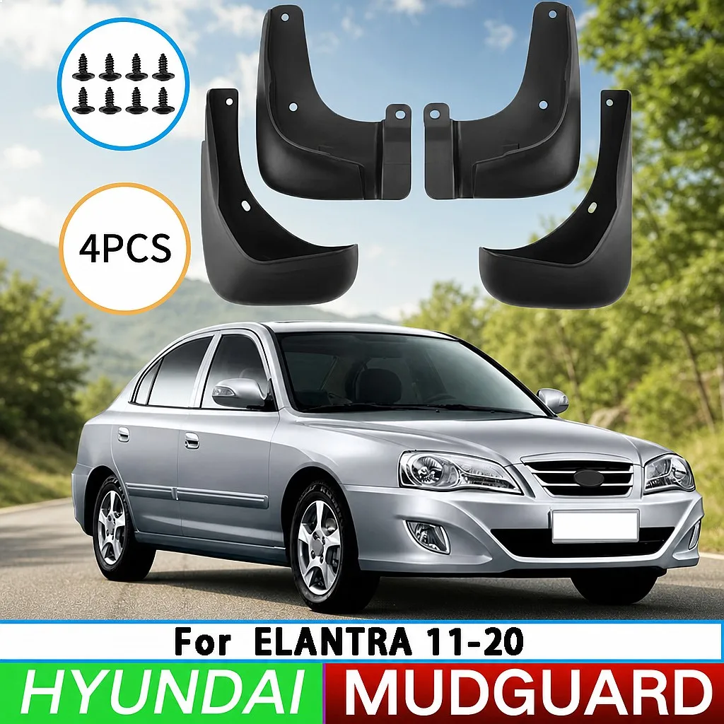 For Hyundai Elantra 2011-2020 Front Rear Mudguards Splash Guards Car Tire Fenders Accessories
For Hyundai Elantra 2011-2020 Front Rear Mudguards Splash Guards Car Tire Fenders Accessories