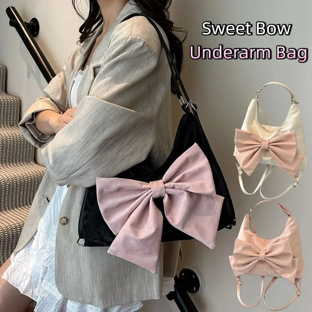 Tote Bag Sweet Bow Shoulder Bag Multifunctional Commuting Large Capacity Handbag Mommy Bag Y2K PU Backpack Students
Tote Bag Sweet Bow Shoulder Bag Multifunctional Commuting Large Capacity Handbag Mommy Bag Y2K PU Backpack Students