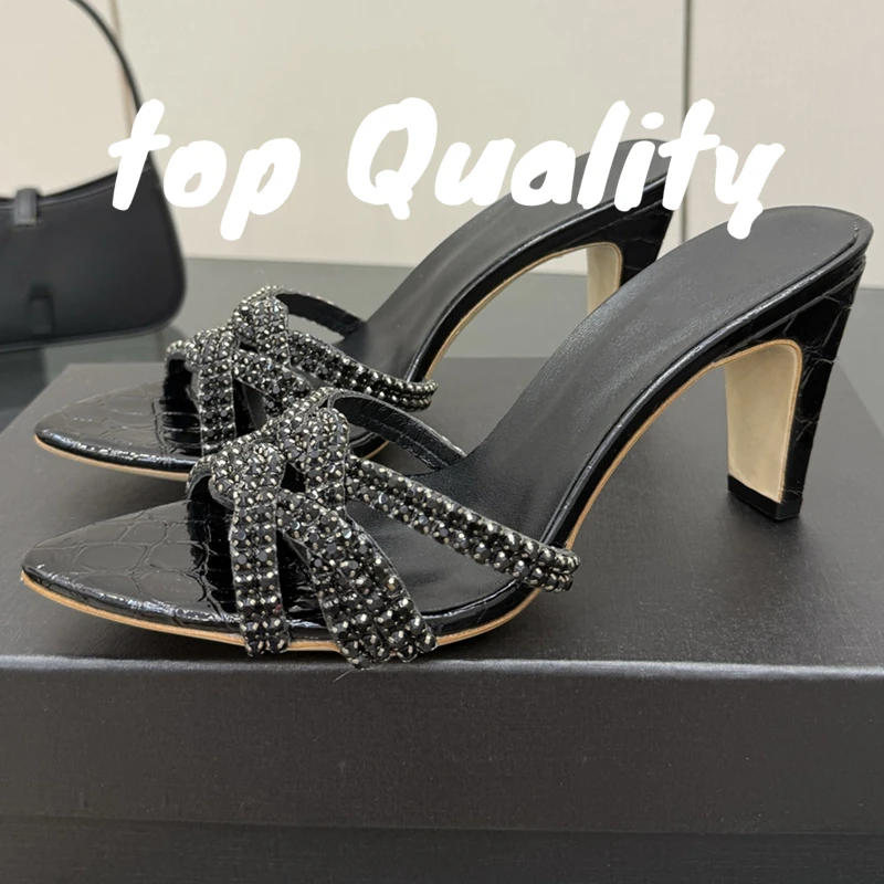 2025 New Women's party sandals Women's high-heeled sandals Diamond inlay Banquet Dance Party Woman High-heeled Shoes
2025 New Women's party sandals Women's high-heeled sandals Diamond inlay Banquet Dance Party Woman High-heeled Shoes