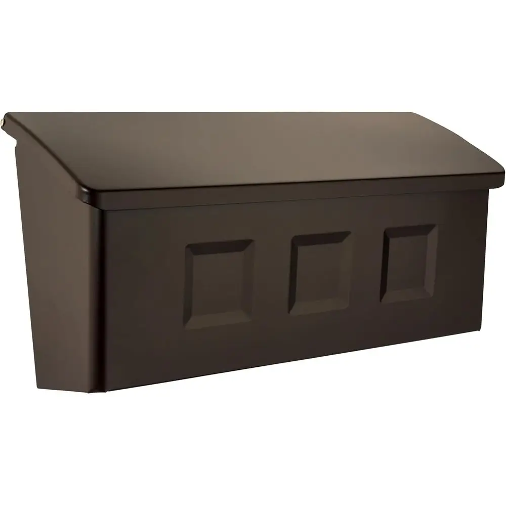 Wayland™ Veal Wall-Mounted Mailbox or Outside, Rust-Resistant Galvanized Steel Metal Small Mail Box, Rubbed Bronze
Wayland™ Veal Wall-Mounted Mailbox or Outside, Rust-Resistant Galvanized Steel Metal Small Mail Box, Rubbed Bronze