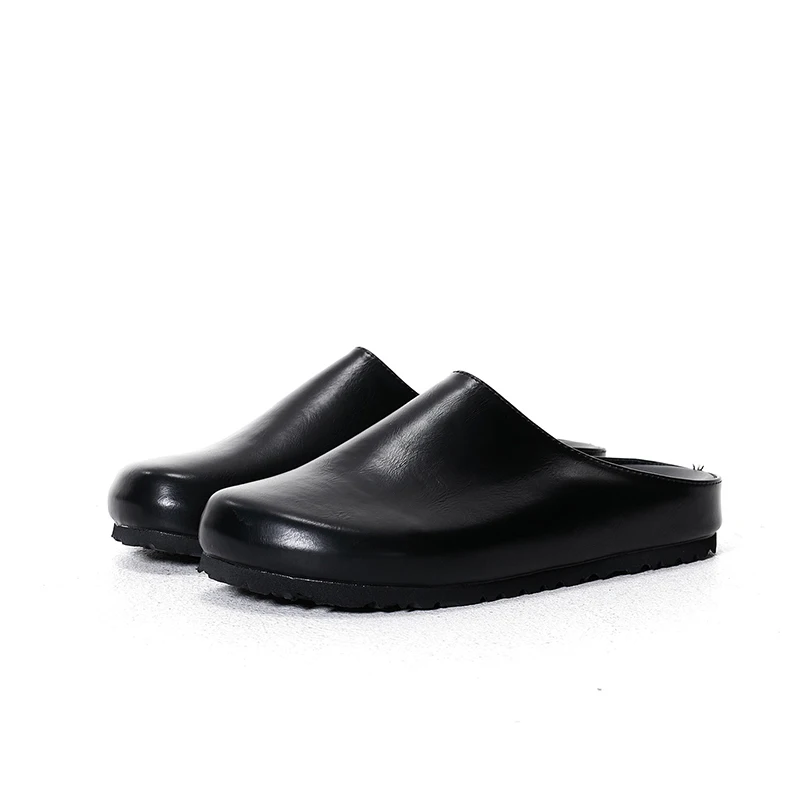 Men's Boken slippers with new top layer cowhide toe cover Muller shoes for both men and women sliding into leather shoes
Men's Boken slippers with new top layer cowhide toe cover Muller shoes for both men and women sliding into leather shoes