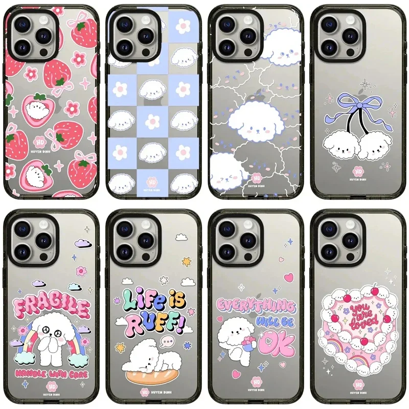 Cute White Dog 2.5 Acrylic Black Border iPhone 12 13 15 14 16 Pro Max Protective Case, Fits iPhone 16 Pro Max
Cute White Dog 2.5 Acrylic Black Border iPhone 12 13 15 14 16 Pro Max Protective Case, Fits iPhone 16 Pro Max