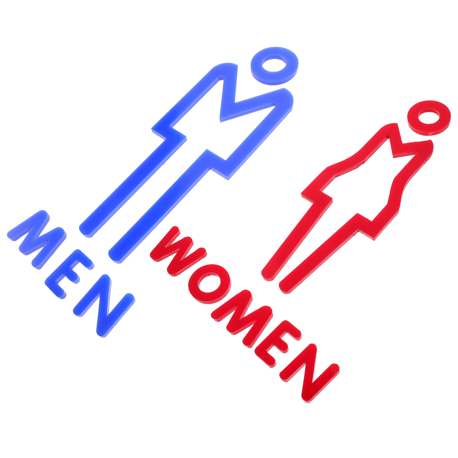 2 Pcs Toilet Sign Room Male Wc Identification Decorate Female Bathroom Signs Door
2 Pcs Toilet Sign Room Male Wc Identification Decorate Female Bathroom Signs Door