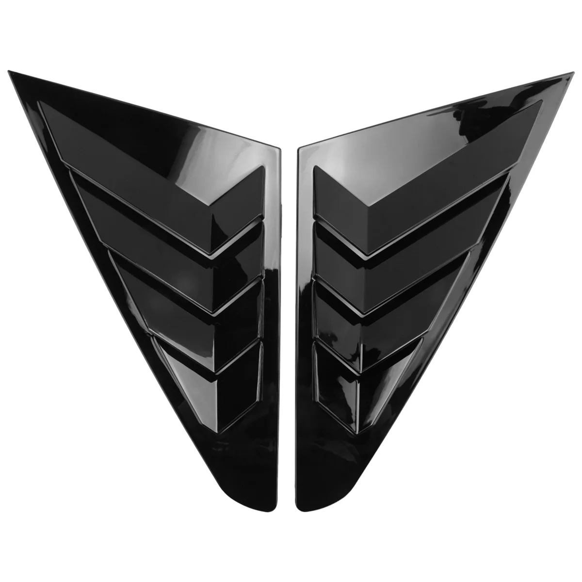 Rear Side Window Louvers, Scoop Louvers Cover Blinds for MG 5 MG5 2021 Car Exterior Accessories, Bright Black Style
Rear Side Window Louvers, Scoop Louvers Cover Blinds for MG 5 MG5 2021 Car Exterior Accessories, Bright Black Style