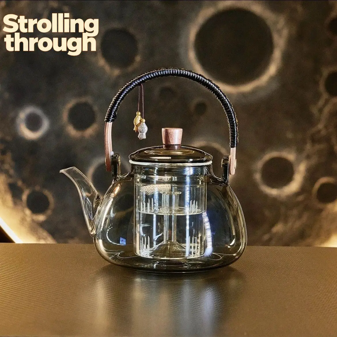 Steamable Teapot Household Glass Tea Maker High Temperature Resistant Steaming and Boiling Dual-purpose Teapot
Steamable Teapot Household Glass Tea Maker High Temperature Resistant Steaming and Boiling Dual-purpose Teapot