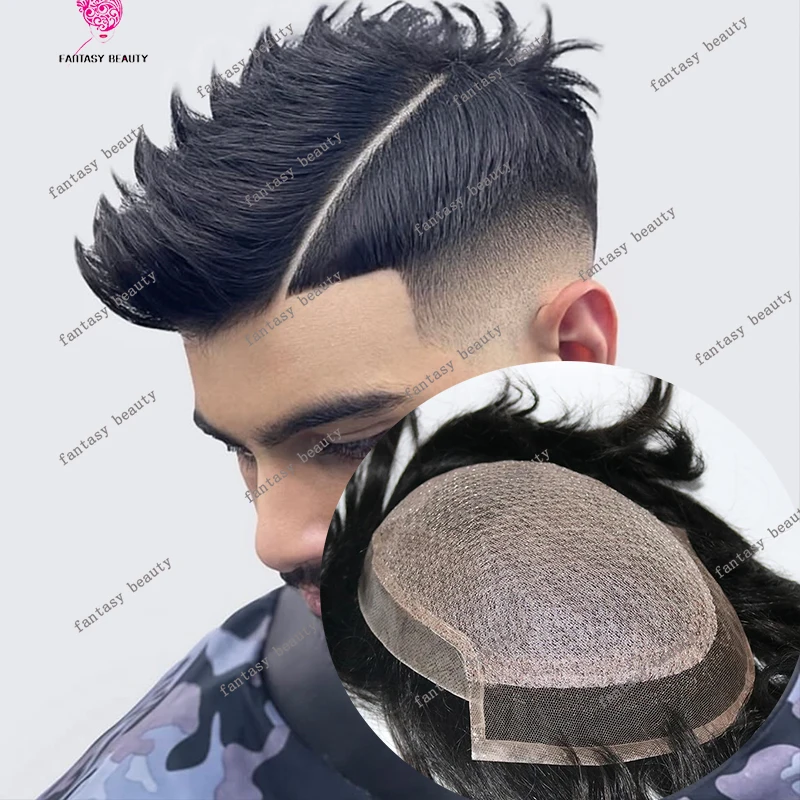 Невидимый HD кружевной передний шелковый топ, натуральный черный мужской парик из натуральных волос, дышащий капиллярный протез, замена
Невидимый HD кружевной передний шелковый топ, натуральный черный мужской парик из натуральных волос, дышащий капиллярный протез, замена