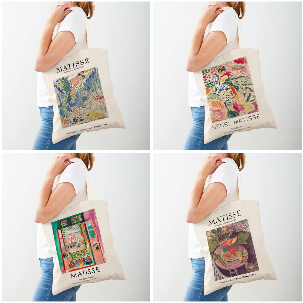 Сумка-шоппер Matisse Vase Fruit Plants в ретро-стиле для женщин, с двусторонним принтом, экологичная, повседневная, холщовая, на плечо, винтажная сумка-шоппер
Сумка-шоппер Matisse Vase Fruit Plants в ретро-стиле для женщин, с двусторонним принтом, экологичная, повседневная, холщовая, на плечо, винтажная сумка-шоппер