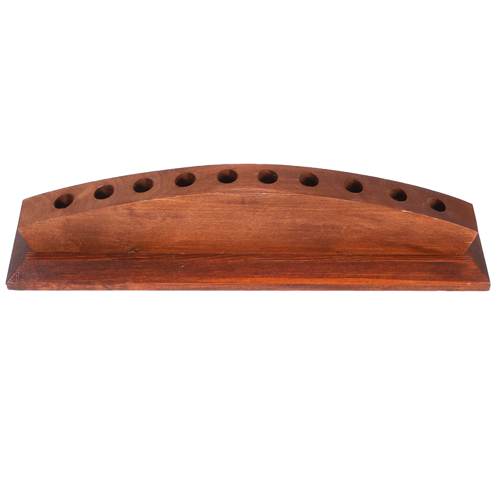 10-Slot Wood Pen Holder Rack Stylish Minimalist Desktop Organizer for Pens Pencils Makeup Brushes Eyebrow Pens Office Desk Home
10-Slot Wood Pen Holder Rack Stylish Minimalist Desktop Organizer for Pens Pencils Makeup Brushes Eyebrow Pens Office Desk Home