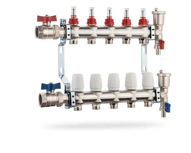 304 Stainless Steel Floor Heating Manifolds for Floor Heating System Usage
304 Stainless Steel Floor Heating Manifolds for Floor Heating System Usage