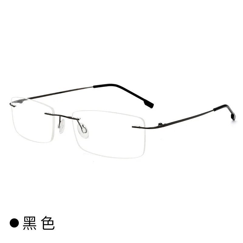 Titanium Rimless Finished Myopia Glasses Near-Sighted Prescription Glasses for Men Women Anti-blue Light Eyewear Black Frame
Titanium Rimless Finished Myopia Glasses Near-Sighted Prescription Glasses for Men Women Anti-blue Light Eyewear Black Frame