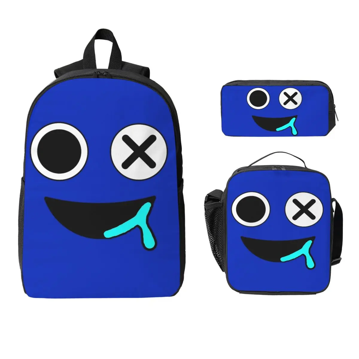 3Pcs BLUE FACE Rainbow School bags Set for Boy Girl Pencil Boxes Backpack Sets with Lunch Box For School Students Daypack
3Pcs BLUE FACE Rainbow School bags Set for Boy Girl Pencil Boxes Backpack Sets with Lunch Box For School Students Daypack