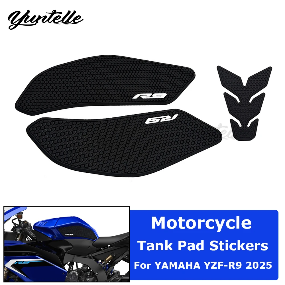 R9 Non-slip Fuel Tank Pad Stickers For YAMAHA YZF-R9 YZFR9 2025 2026 Motorcycle Accessories Side Knee Grip Traction Protector
R9 Non-slip Fuel Tank Pad Stickers For YAMAHA YZF-R9 YZFR9 2025 2026 Motorcycle Accessories Side Knee Grip Traction Protector