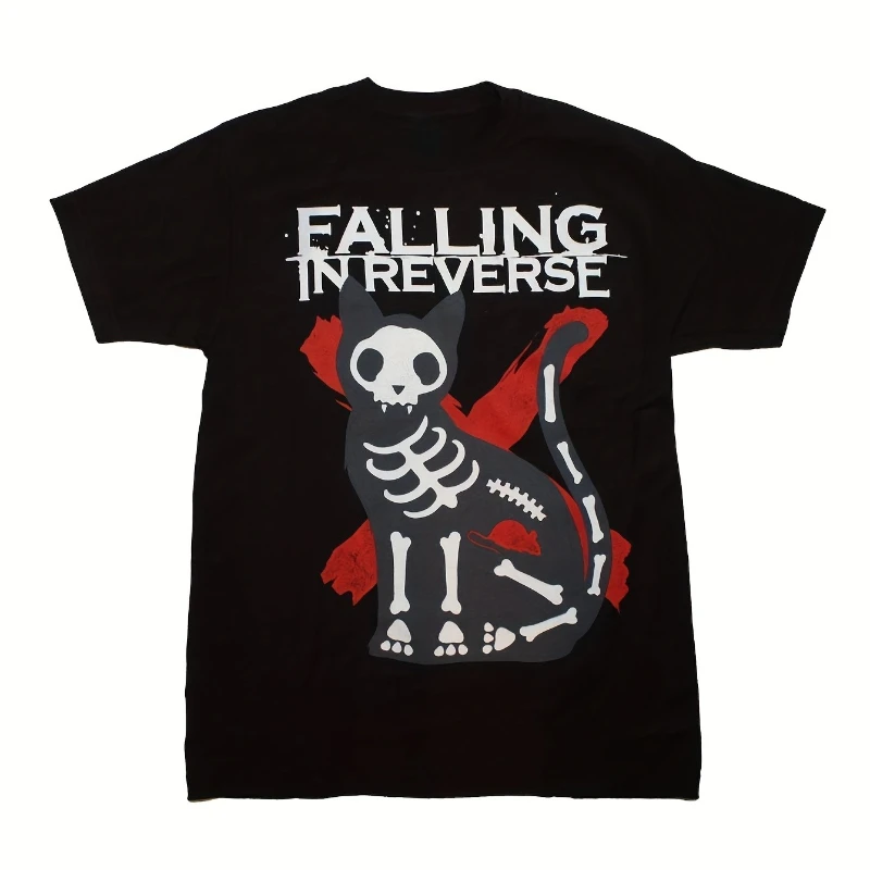 2025 Summer T-Shirt FromBehindTheseWalls Album Pattern Black and Red Logo Short Sleeve Casual Rock T-Shirt for Men and Women
2025 Summer T-Shirt FromBehindTheseWalls Album Pattern Black and Red Logo Short Sleeve Casual Rock T-Shirt for Men and Women