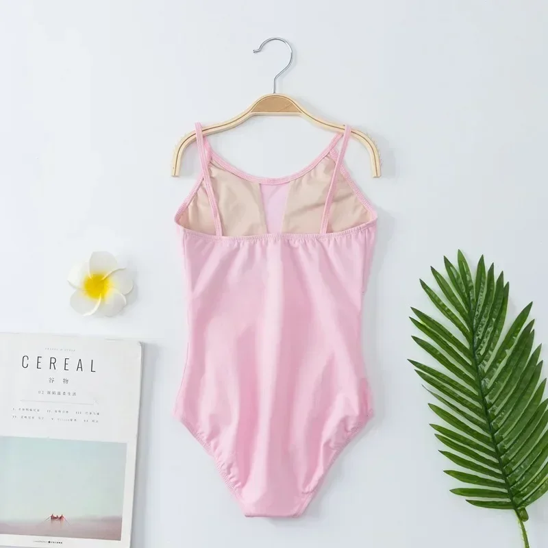 Girls Shoulder Straps Camisole Leotard Ballet Dance Gymnastic Active Tank Unitard Bodysuit Ginger Pink
Girls Shoulder Straps Camisole Leotard Ballet Dance Gymnastic Active Tank Unitard Bodysuit Ginger Pink