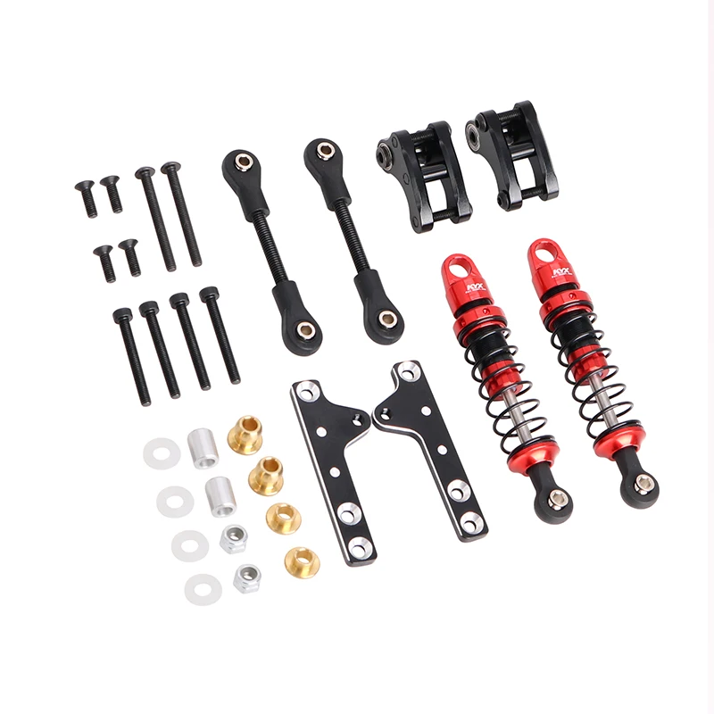 KYX Racing Aluminum Shock Absorber kit Upgrades Parts Accessories for 1/10 RC Crawler Car Axial SCX10 II SCX10 PRO
KYX Racing Aluminum Shock Absorber kit Upgrades Parts Accessories for 1/10 RC Crawler Car Axial SCX10 II SCX10 PRO
