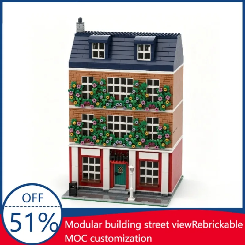 3674PCS Two Black Cats Irish Pub Modular City Building MOC Creative Architecture Model DIY Assembly Education Toy Birthday Gift
3674PCS Two Black Cats Irish Pub Modular City Building MOC Creative Architecture Model DIY Assembly Education Toy Birthday Gift