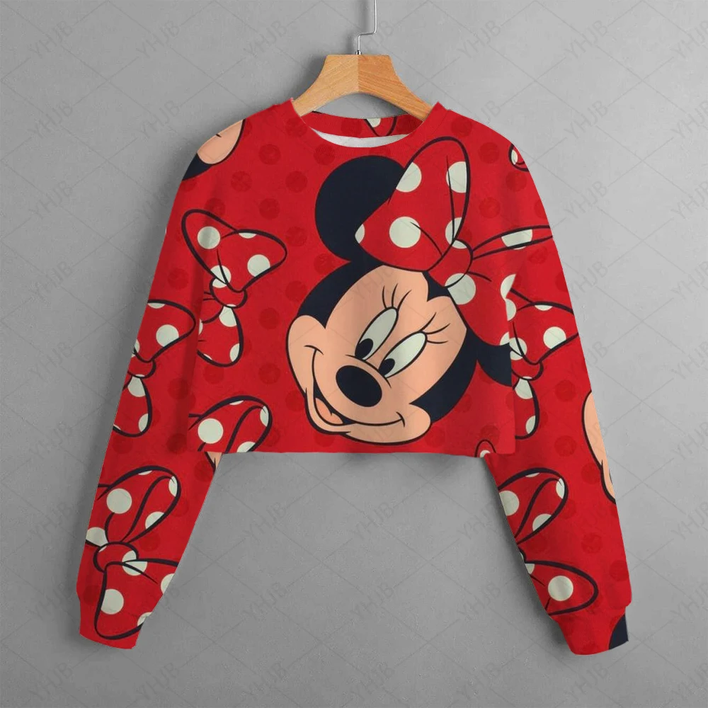 Kids Streetwear Disney Minnie Mouse Hoodie 3-12Y Girls Cartoon Top Children Loose Sweatshirt Autumn Child Long sleeved Wear
Kids Streetwear Disney Minnie Mouse Hoodie 3-12Y Girls Cartoon Top Children Loose Sweatshirt Autumn Child Long sleeved Wear