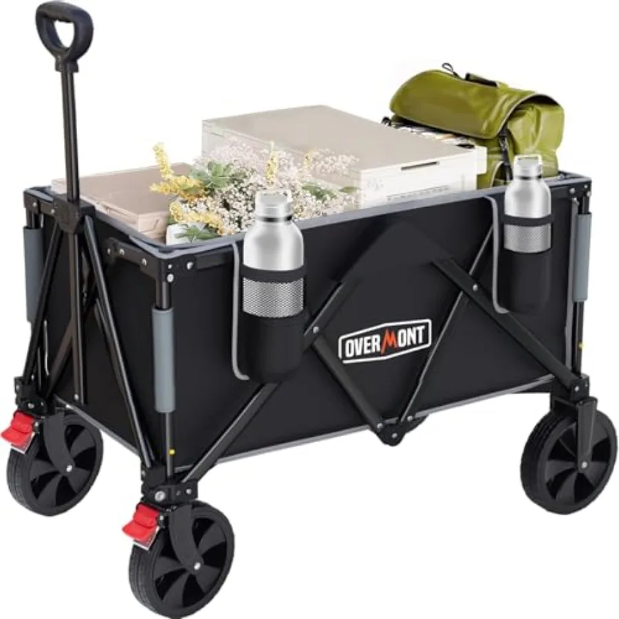 150L Wagons Carts Foldable - Large Capacity Folding Collapsible Wagon Cart for Grocery Camping Utility Gardening Sports Travell
150L Wagons Carts Foldable - Large Capacity Folding Collapsible Wagon Cart for Grocery Camping Utility Gardening Sports Travell
