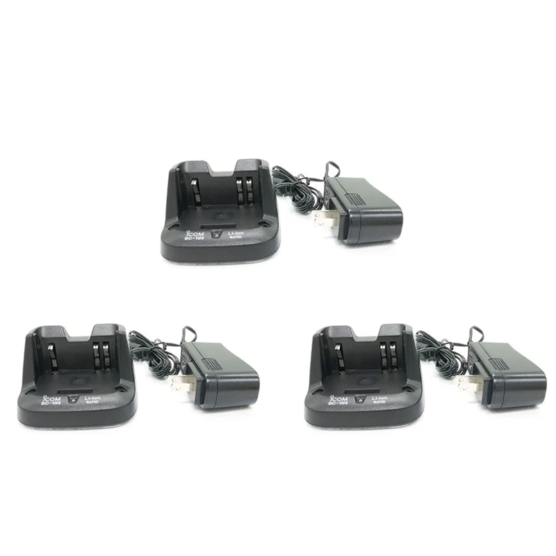 B30C-3X BC-193 Liion Battery Fast Dock Charger For ICOM BP-265 BP263 Radio IC-V80 V80E T70A T70E US Plug
B30C-3X BC-193 Liion Battery Fast Dock Charger For ICOM BP-265 BP263 Radio IC-V80 V80E T70A T70E US Plug
