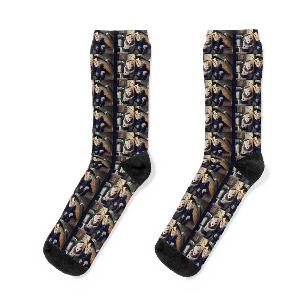Statler and Waldorf Outside the Muppet Theater Socks football Non-slip cycling Ladies Socks Men's
Statler and Waldorf Outside the Muppet Theater Socks football Non-slip cycling Ladies Socks Men's