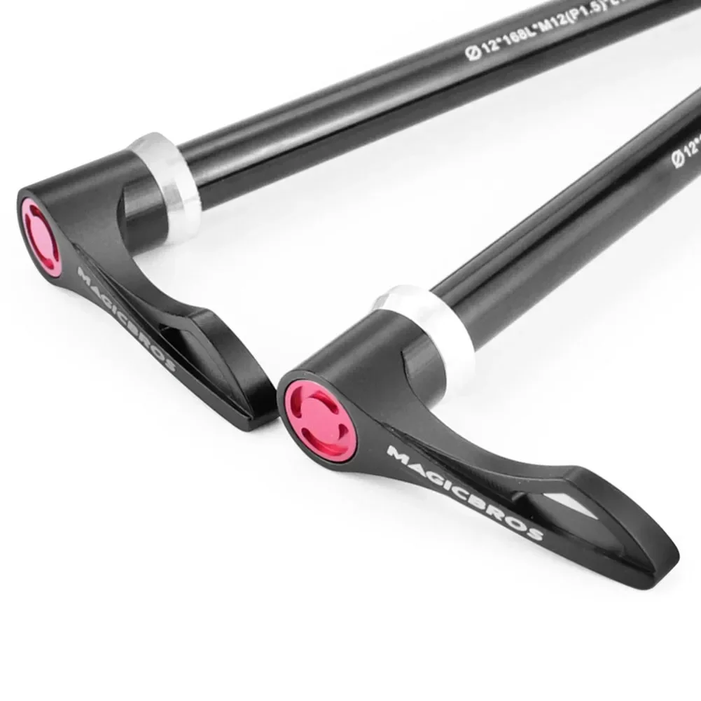 Bike Bicycle Rear 12x142/148mm Quick Release Thru Axle 12x175/168LxM12(P1.5)XL19 Front Fork Shaft Skewer Bicycle Thru Axle W/Lev
Bike Bicycle Rear 12x142/148mm Quick Release Thru Axle 12x175/168LxM12(P1.5)XL19 Front Fork Shaft Skewer Bicycle Thru Axle W/Lev