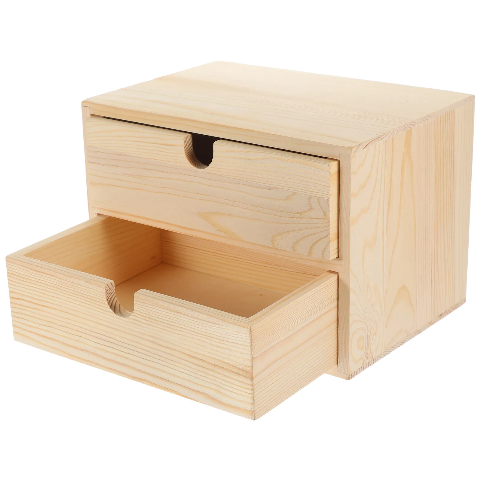 Wooden Jewelry Boxes with Drawers Desktop Storage Natural Wood Color Large Capacity Household Makeup Case
Wooden Jewelry Boxes with Drawers Desktop Storage Natural Wood Color Large Capacity Household Makeup Case