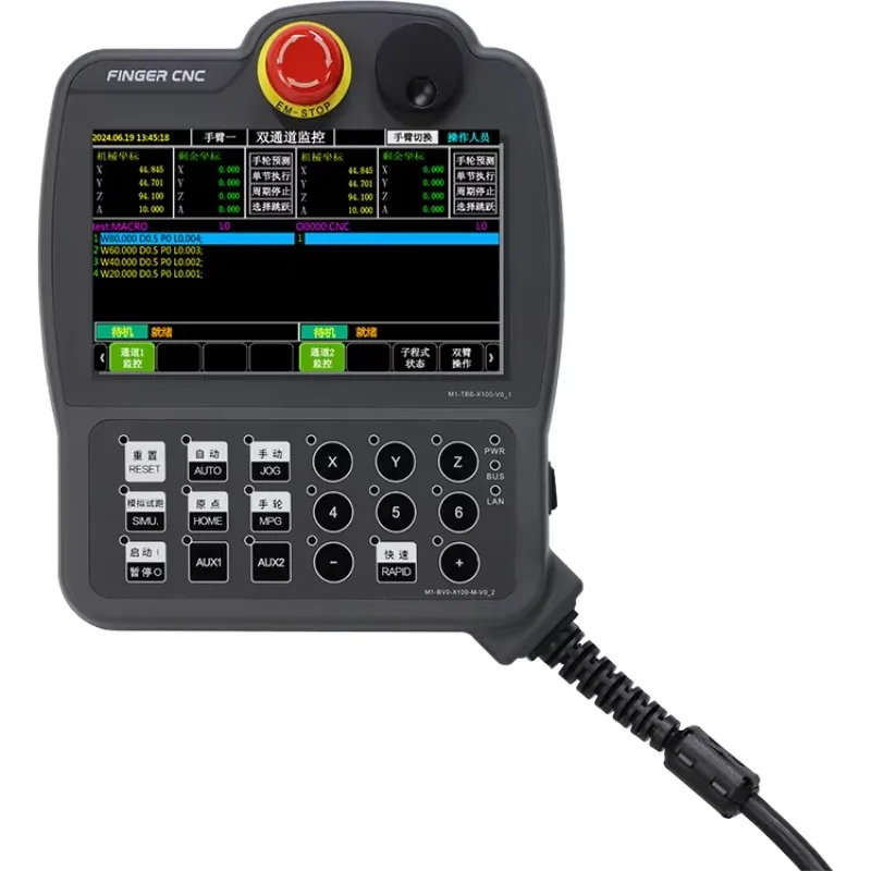Китайский 7-дюймовый 9-осевой планшетный программируемый контроллер для роботов-манипуляторов в сфере бытовой электроники
Китайский 7-дюймовый 9-осевой планшетный программируемый контроллер для роботов-манипуляторов в сфере бытовой электроники