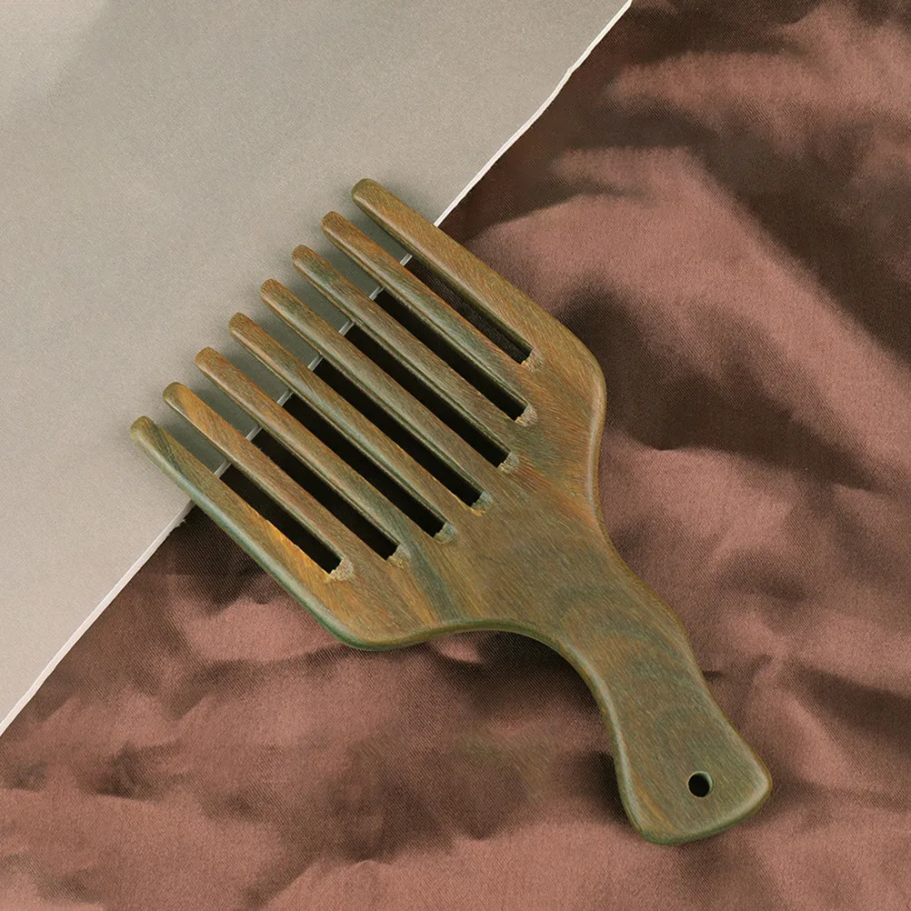 Green Sandalwood Wooden Hair Comb Anti-Static Wide-Tooth Design Comfortable Ergonomic Handle for Daily Grooming Men Women Hair
Green Sandalwood Wooden Hair Comb Anti-Static Wide-Tooth Design Comfortable Ergonomic Handle for Daily Grooming Men Women Hair