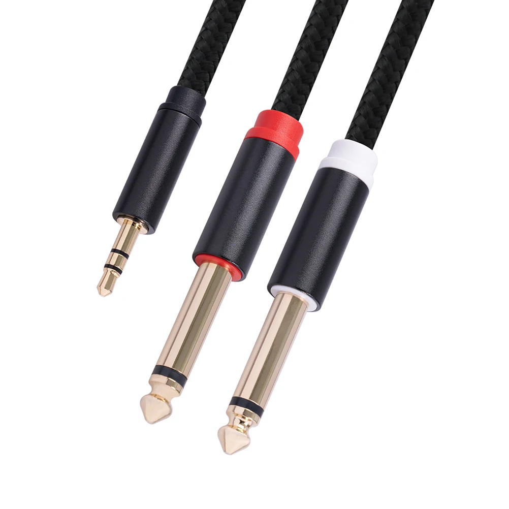 Audio Line Guitar Cable Extension Cord Electric to Amplifier Stereo Shielded Aluminum Alloy Patch Cords
Audio Line Guitar Cable Extension Cord Electric to Amplifier Stereo Shielded Aluminum Alloy Patch Cords