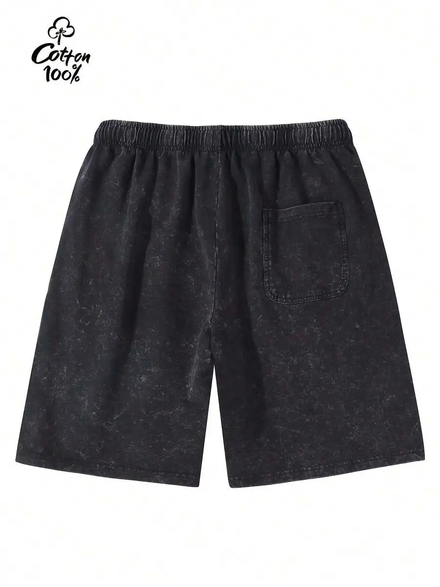 Mens Washed Cotton Shorts Loose Fit Vintage Street Style Drawstring Waist Summer Casual Shorts
Mens Washed Cotton Shorts Loose Fit Vintage Street Style Drawstring Waist Summer Casual Shorts
