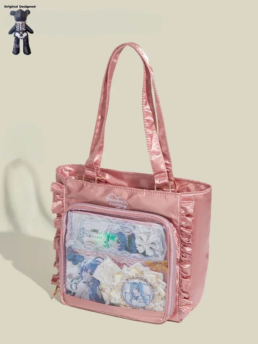 Original Cute Kawaii Bag Chic underarm Bag Teenager handbag Street Fashion Shoulder Bags for Women
Original Cute Kawaii Bag Chic underarm Bag Teenager handbag Street Fashion Shoulder Bags for Women