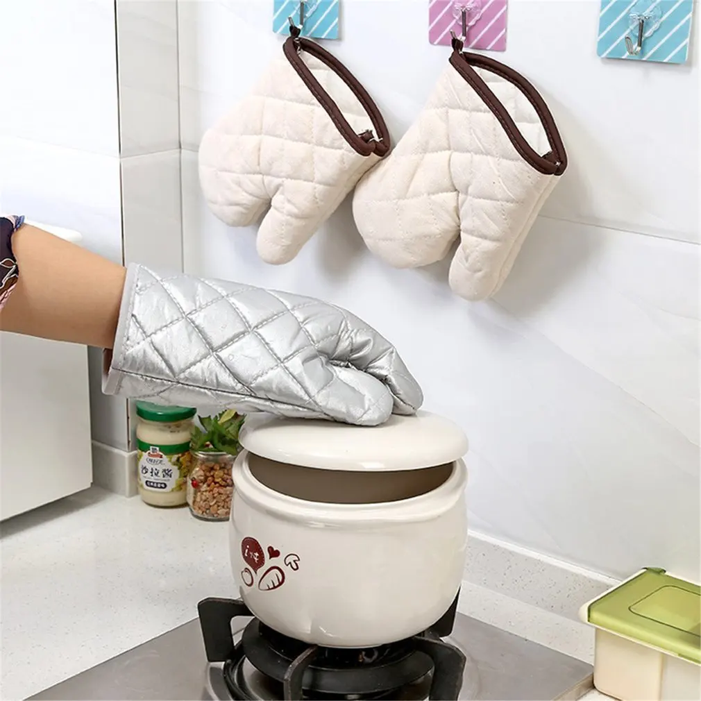 A2500 Microwave Insulation Anti-scalding Gloves Thickened High Temperature Baking Silver coated gloves
A2500 Microwave Insulation Anti-scalding Gloves Thickened High Temperature Baking Silver coated gloves