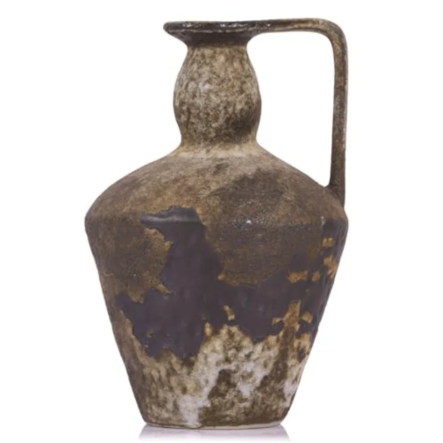 Wabi Sabi Rusty Vintage Vase, 9.8" Tall Wabi Sabi Decor Rustic Farmhouse Pottery Vase for Centerpiece, Textured Pottery Flower
Wabi Sabi Rusty Vintage Vase, 9.8" Tall Wabi Sabi Decor Rustic Farmhouse Pottery Vase for Centerpiece, Textured Pottery Flower
