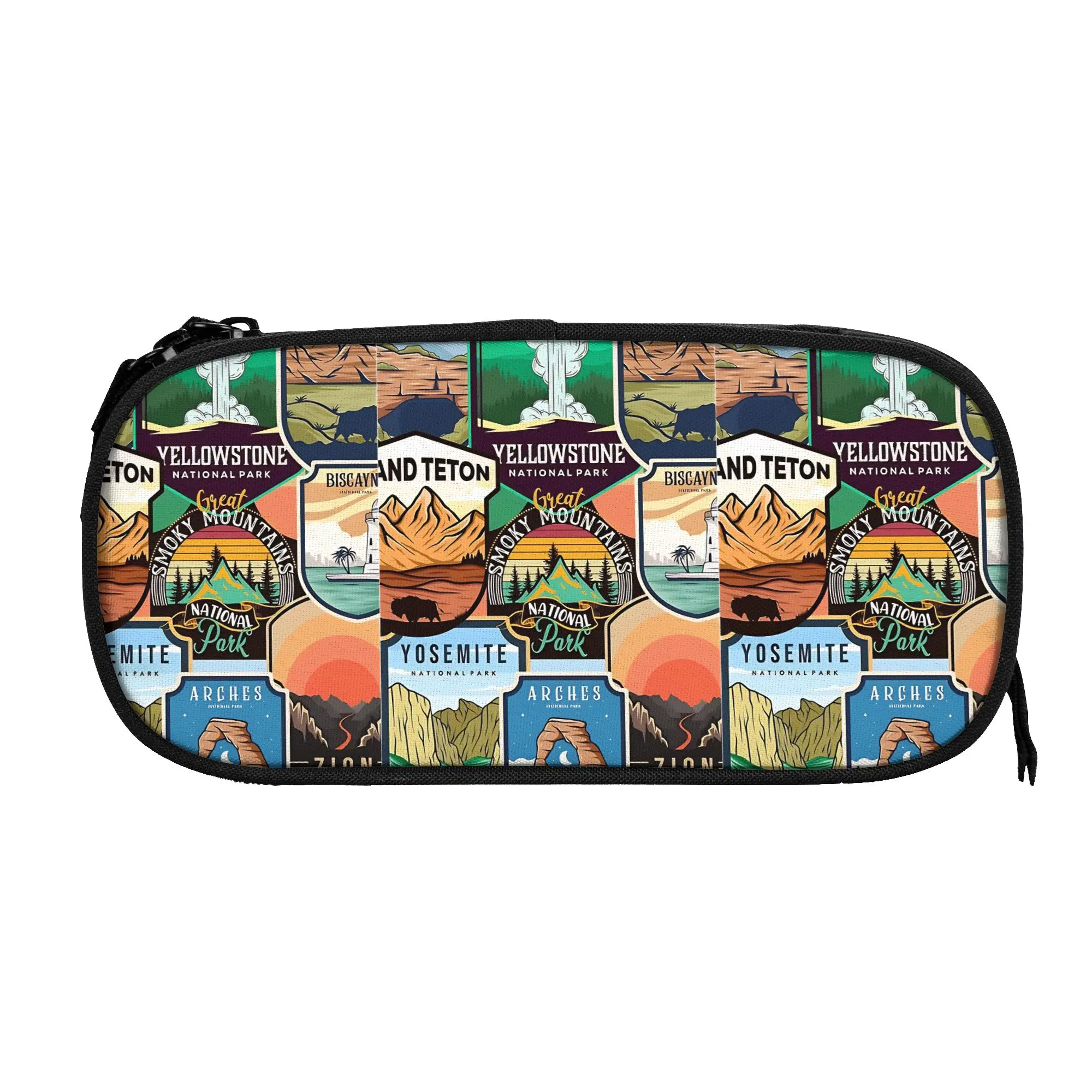1 piece Stylish Retro Nature Art Pencil Case Boys Pen Bag National Parks Office Pencil Pouch
1 piece Stylish Retro Nature Art Pencil Case Boys Pen Bag National Parks Office Pencil Pouch