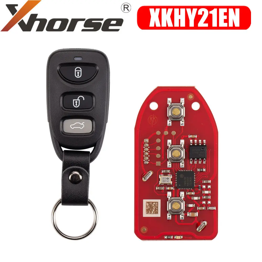 Xhorse XKHY21EN проводной дистанционный ключ 2-го поколения 3 + 1 кнопки для типа Hyundai
Xhorse XKHY21EN проводной дистанционный ключ 2-го поколения 3 + 1 кнопки для типа Hyundai