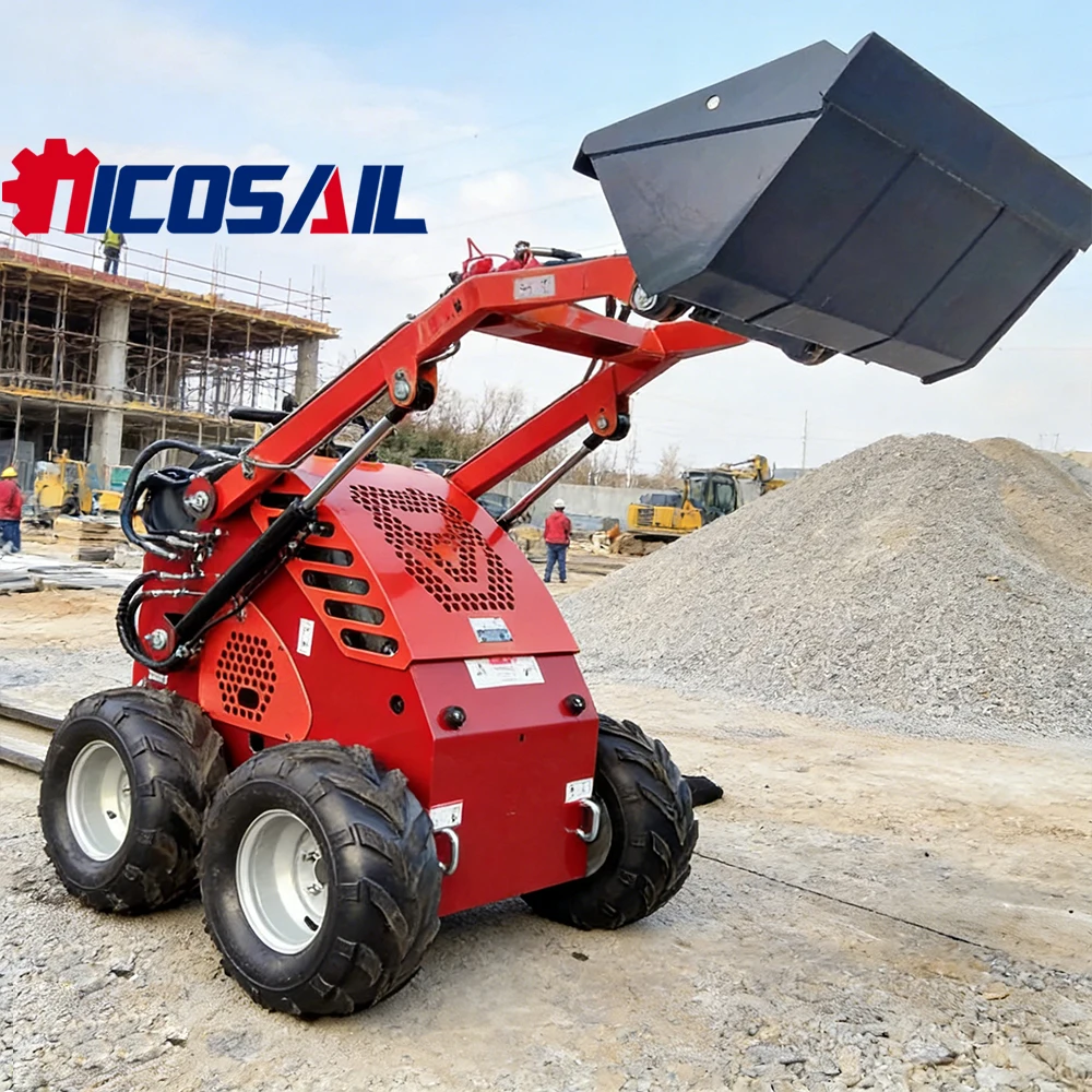 Ce certified compact mini skid steer loader for snow farm handling track type skid steer loader
Ce certified compact mini skid steer loader for snow farm handling track type skid steer loader