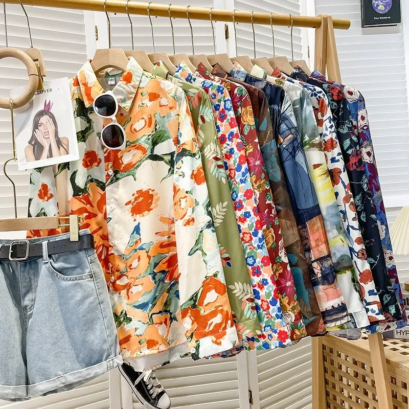 Fashion Loose Ladies Tshirt Camisas Mujer Casual T Shirt Woman Clothing Blusas Floral Print T-Shirts Women Long Sleeve Tops Tee
Fashion Loose Ladies Tshirt Camisas Mujer Casual T Shirt Woman Clothing Blusas Floral Print T-Shirts Women Long Sleeve Tops Tee