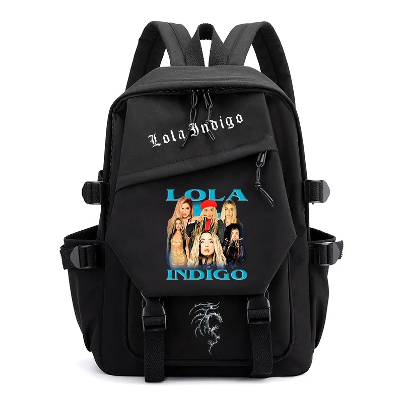 Girls Boys School Backpacks Singer Lola Indigo Print Backpack Students Gifts Fashion High Quality Bagpack Women Travel Backpacks
Girls Boys School Backpacks Singer Lola Indigo Print Backpack Students Gifts Fashion High Quality Bagpack Women Travel Backpacks
