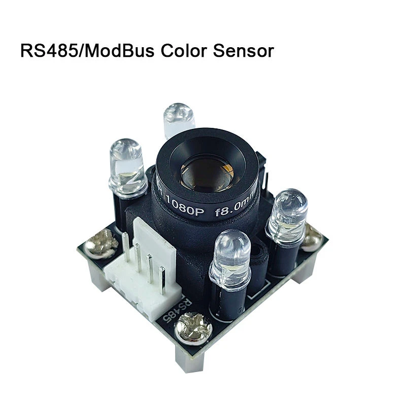 RS485/ModBus Color Sensor with RGB Value Reading LED Recognition for PLC Connection DC5.0-24V Insertable Mounting
RS485/ModBus Color Sensor with RGB Value Reading LED Recognition for PLC Connection DC5.0-24V Insertable Mounting
