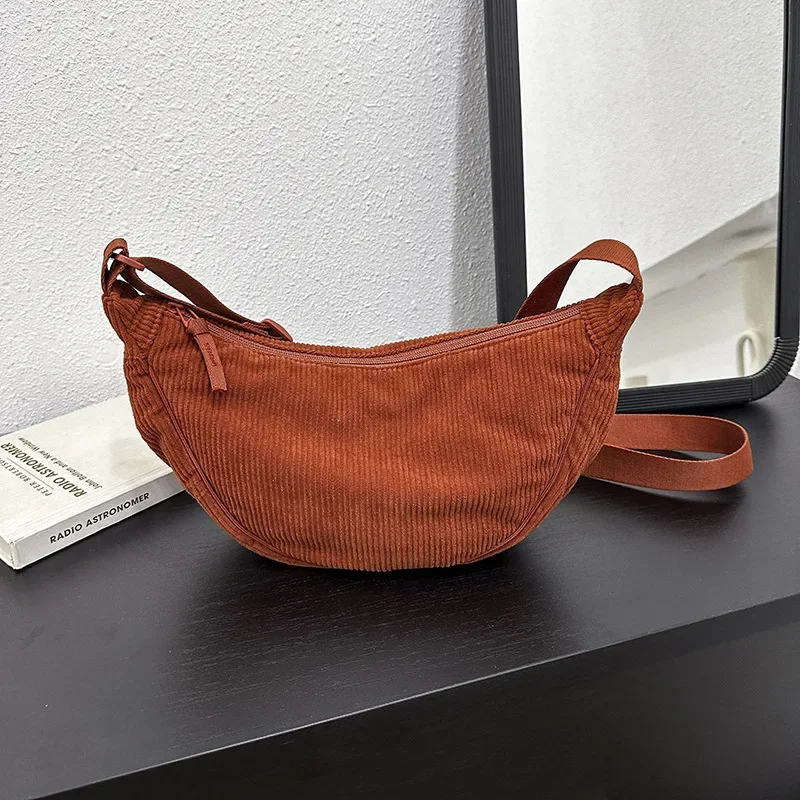 Children Messenger Bag Corduroy Shoulder Bag Dumpling Bags Waterproof Fashionable Lightweight Bag Designer Bags Сумка Женская
Children Messenger Bag Corduroy Shoulder Bag Dumpling Bags Waterproof Fashionable Lightweight Bag Designer Bags Сумка Женская