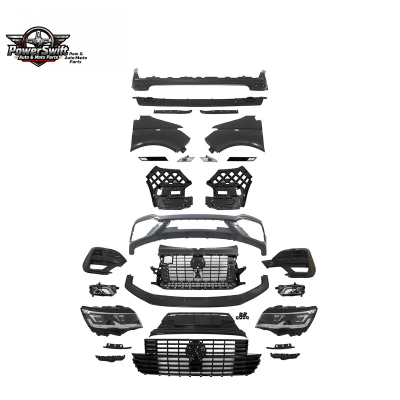 Suitable for Volkswagen Metris T6 Modification T6.1 Sport Full Body Kit Bumper T6 Upgrade to T6.1S
Suitable for Volkswagen Metris T6 Modification T6.1 Sport Full Body Kit Bumper T6 Upgrade to T6.1S