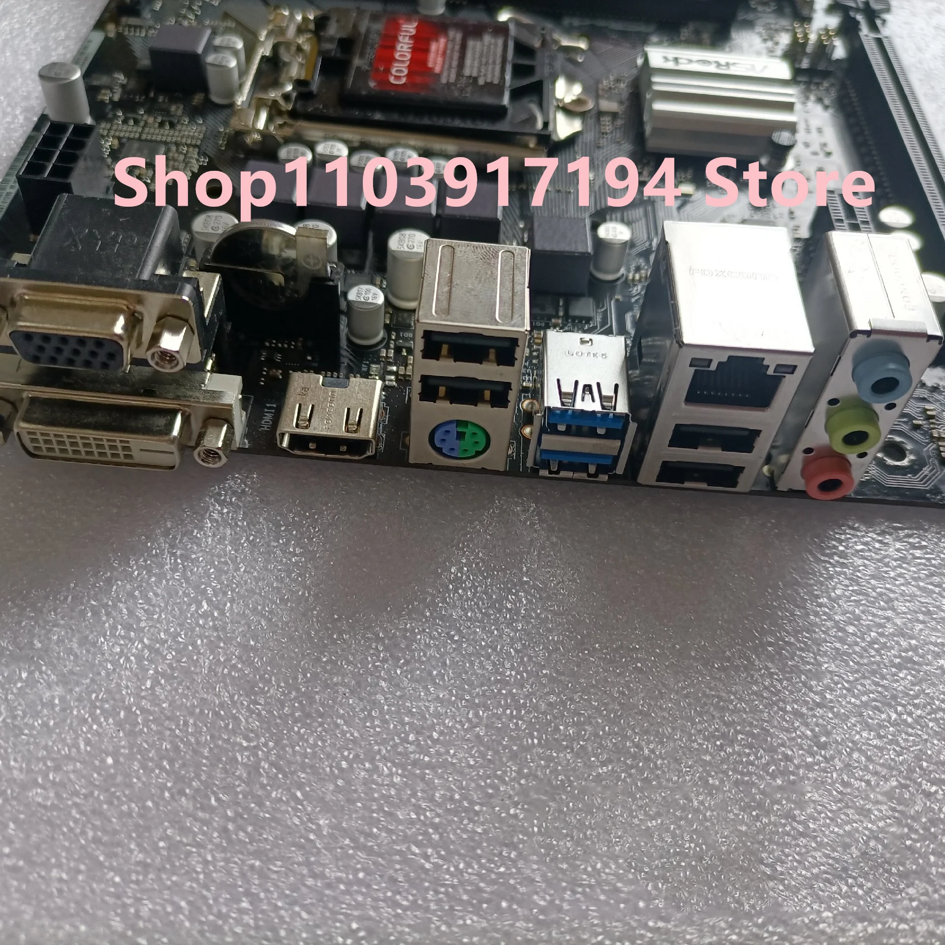 Материнская плата H470M-HDV
Материнская плата H470M-HDV