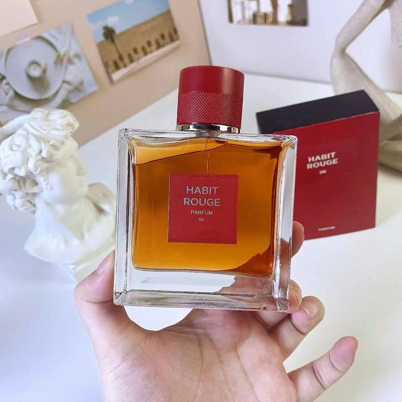 New product Eau de Toilette for Men 100ml, Spicy Woody Amber Scent, Long Lasting Fragrance, Elegant Gift Box, Day to Night Wear
New product Eau de Toilette for Men 100ml, Spicy Woody Amber Scent, Long Lasting Fragrance, Elegant Gift Box, Day to Night Wear