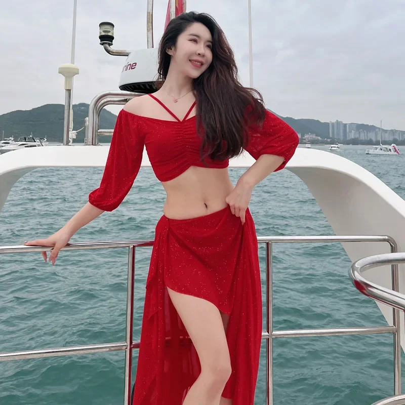 Одежда для танцев Bellydance, комплект платья из флэш-ткани, новая униформа для восточных танцев, тренировок и тренировок, длинное платье
Одежда для танцев Bellydance, комплект платья из флэш-ткани, новая униформа для восточных танцев, тренировок и тренировок, длинное платье
