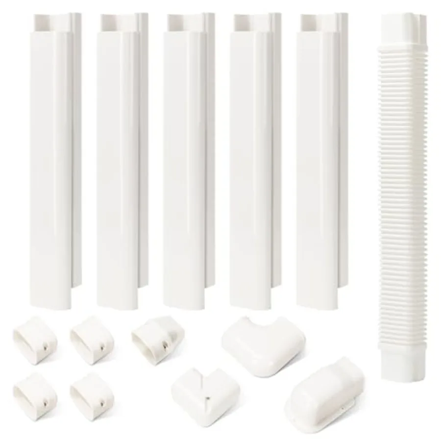 Декоративный ПВХ-чехол для мини-сплит-систем и тепловых насосов, 3 дюйма шириной, 10 футов длиной, для центральных кондиционеров и систем отопления
Декоративный ПВХ-чехол для мини-сплит-систем и тепловых насосов, 3 дюйма шириной, 10 футов длиной, для центральных кондиционеров и систем отопления